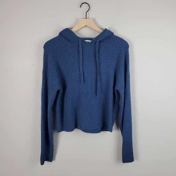 PINK Victoria’s Secret Blue Hoodie XS - Picture 1 of 6